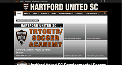 Desktop Screenshot of hartfordunitedsoccerclub.com