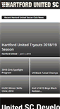Mobile Screenshot of hartfordunitedsoccerclub.com